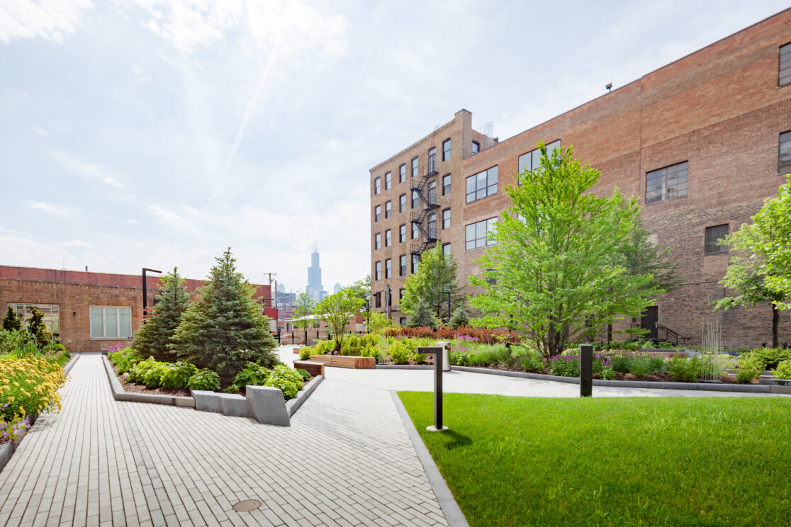 Private Tenant Courtyard